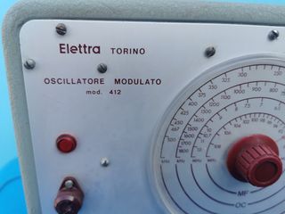 Elettra Torino Oscillatore Modulato mod. 412