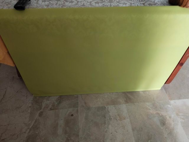 Estor translúcido verde pistacho 120x175