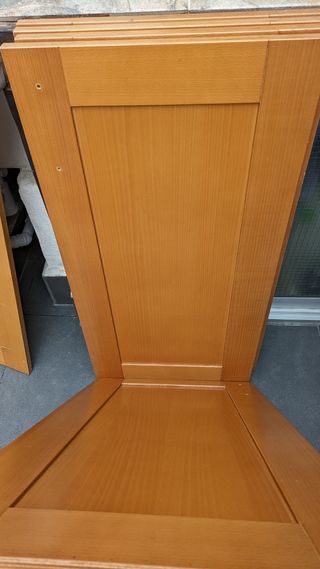 Puertas cocina - Madera -  9 unidades.