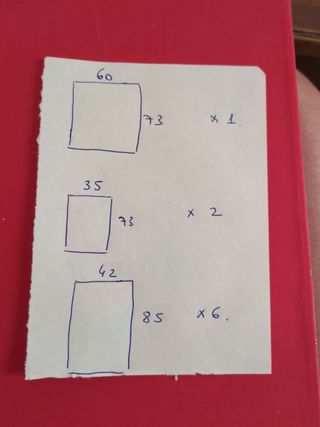 Puertas cocina - Madera -  9 unidades.