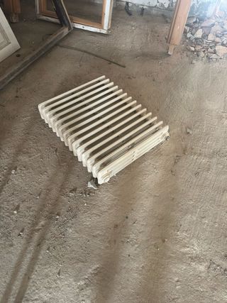 Radiadores antiguos de metal - 13 ud