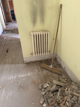 Radiadores antiguos de metal - 13 ud