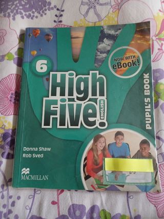 Libro HIGH FIVE! 6 English 
Isbn 9781380014719