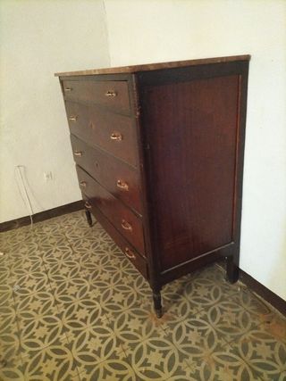 Cajoneras antigua de madera