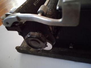 La máquina de escribir hispano olivetti Studio 46