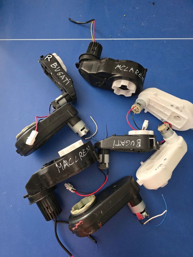 6 Motores cochecitos electricos