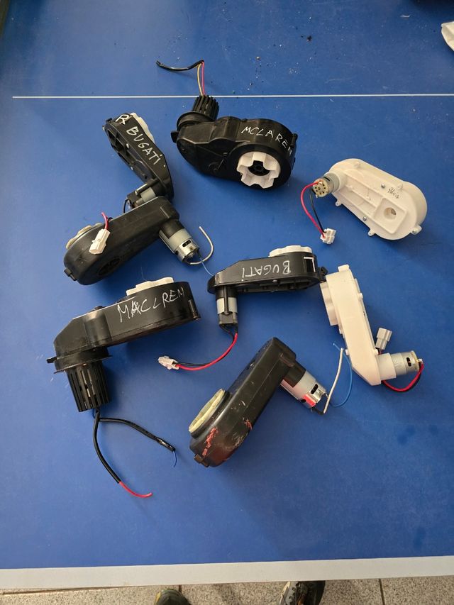 6 Motores cochecitos electricos
