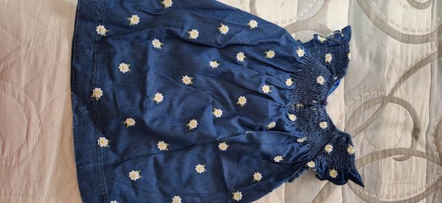 Vestido niña mayoral flores