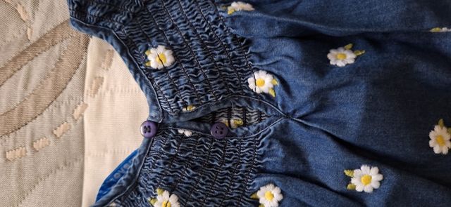 Vestido niña mayoral flores