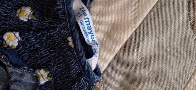 Vestido niña mayoral flores