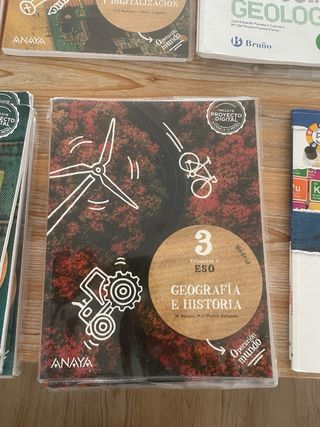 Lote de libros de 3 ESO GSD