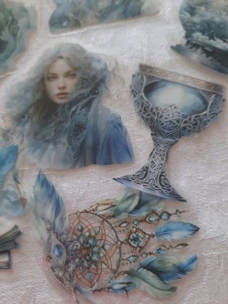 Pack Stickers Grimoire - Magia e Natureza