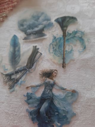 Pack Stickers Grimoire - Magia e Natureza