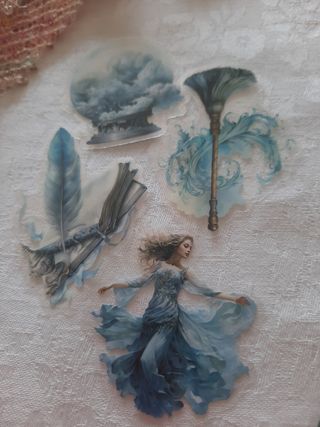 Pack Stickers Grimoire - Magia e Natureza