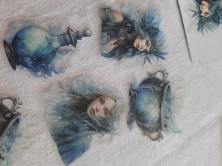 Pack Stickers Grimoire - Magia e Natureza