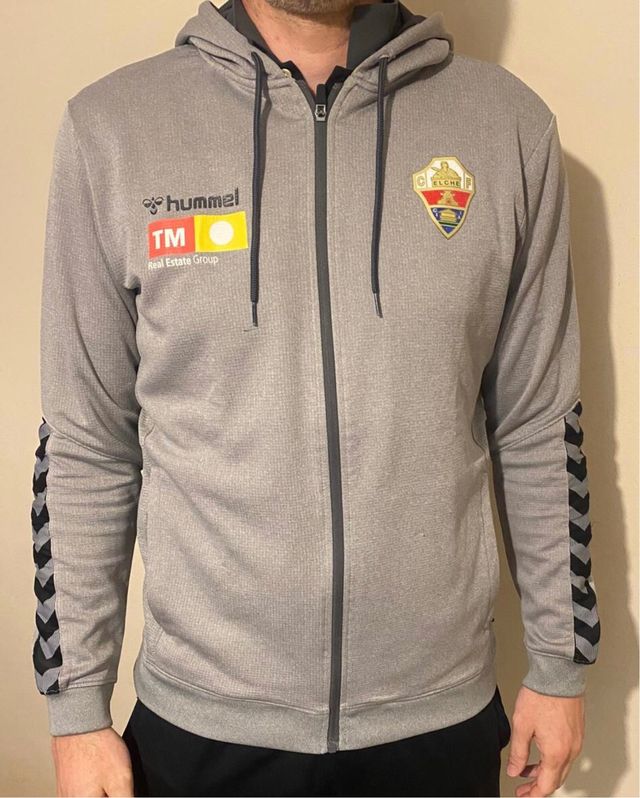 Chaqueta Hummel Gris - Fútbol (Elche CF)