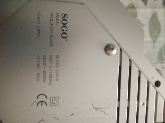 Aparato de música antiguo