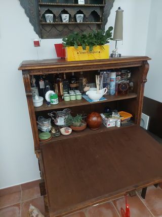 Bargueño antiguo de madera