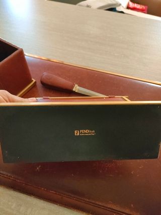 Set da scrivania Fendi vintage