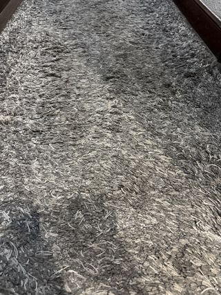 Alfombra gris - poliéster