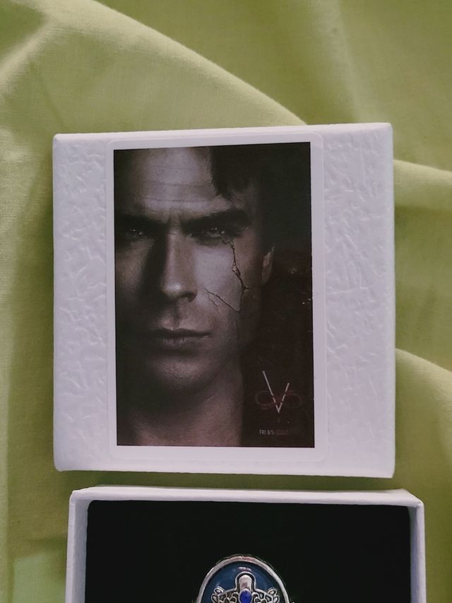 Cronicas vampiricas damon salvatore anillo cosplay
