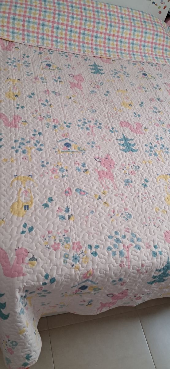 Colcha infantil - cama de 90 .Niña