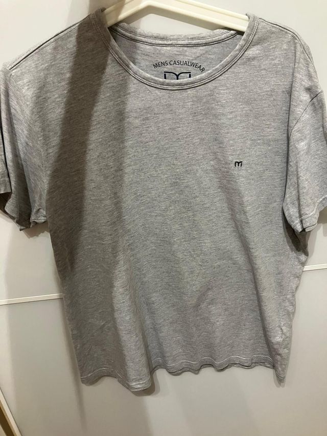 Camiseta gris hombre Milano - Talla S