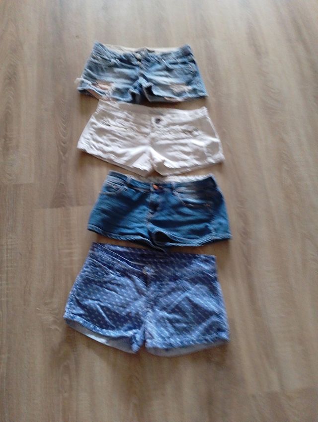 Shorts vaqueros Bershka - 4 unidades