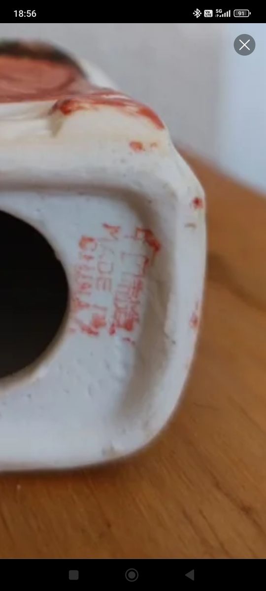 Figura Dios Fortuna - Porcelana