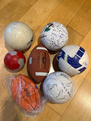 I 7 PALLONI SPORTIVI A 13,5€