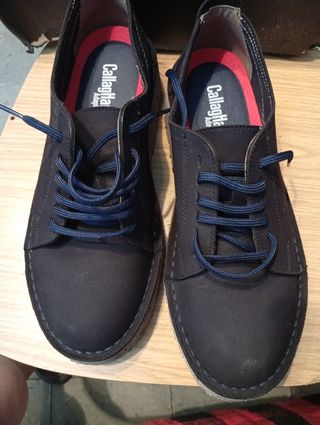 Zapatos Callaghan Piel - Negros