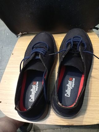 Zapatos Callaghan Piel - Negros