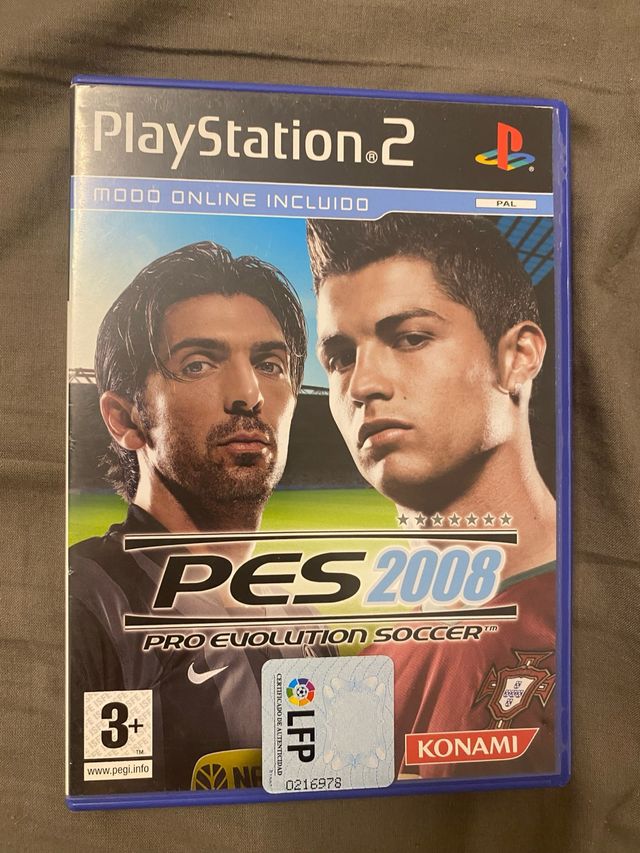 PES 2008 PS2 (Pro Evolution Soccer) 10€