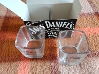 Jack Daniel's Logo Nero - Bicchieri Orig. q.tà 2