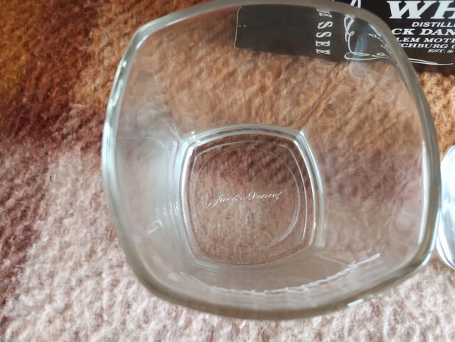 Jack Daniel's Logo Nero - Bicchieri Orig. q.tà 2