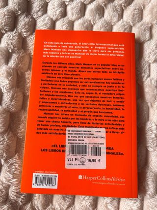 El sutil arte de que (casi todo) te importe una...