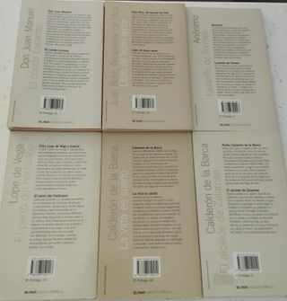 LOTE 18 CLÁSICOS ESPAÑOLES EL PAÍS (SÓLO EN CÁDIZ)