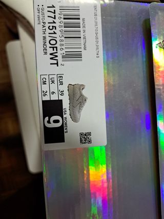 Zapatillas Skechers beige mujer - 39