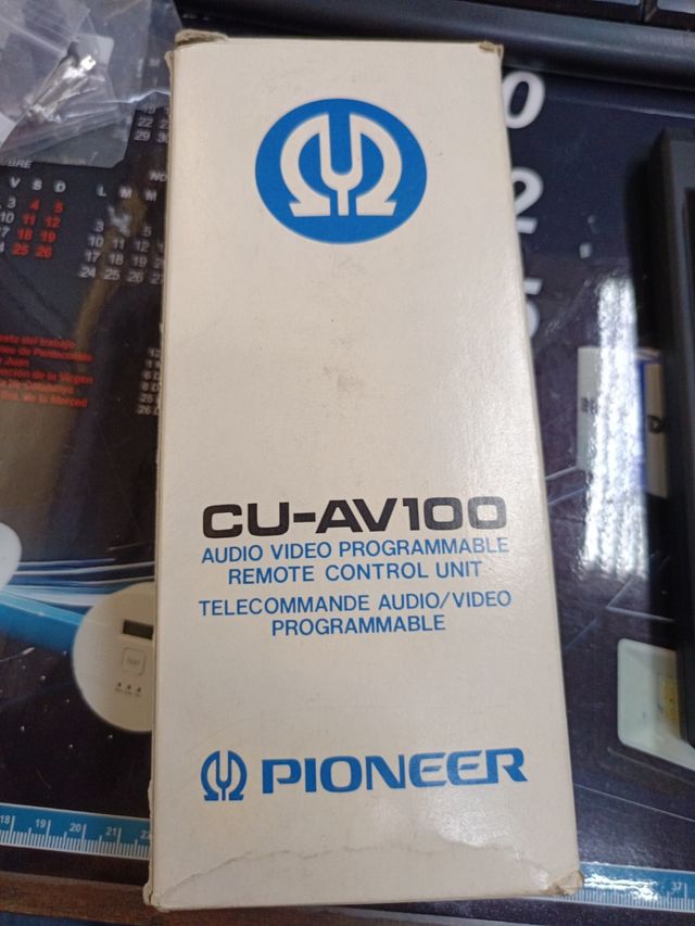 Mando Pioneer CU-AV100 - Audio/Video