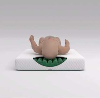 colchon para mini cuna 50x80 marca lemur baby