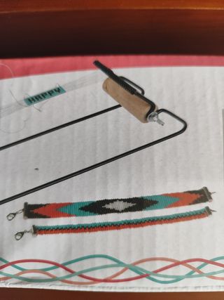 Telar para bisutería, pulseras.