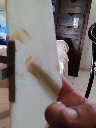 Lampada a sospensione Mid-Century in onice