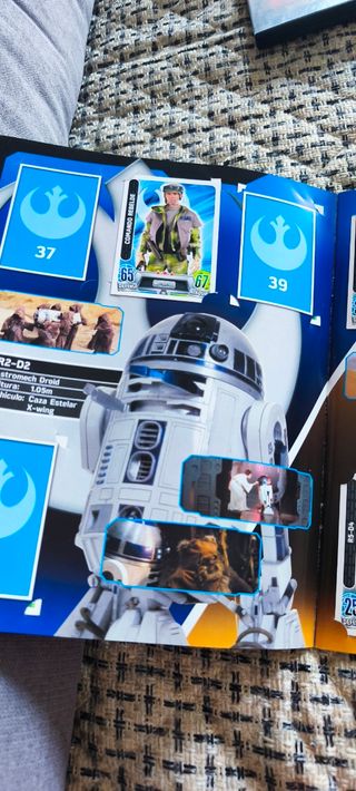 Álbum Star Wars Force Attax + 130 cromos