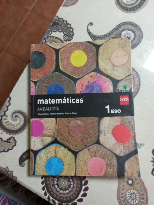 Matemáticas. 1 ESO. Savia. Andalucía (Spanish E...