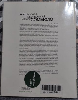 Aplicaciones informáticas para el comercio