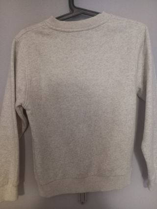 Sudadera Nike M Gris jaspeado