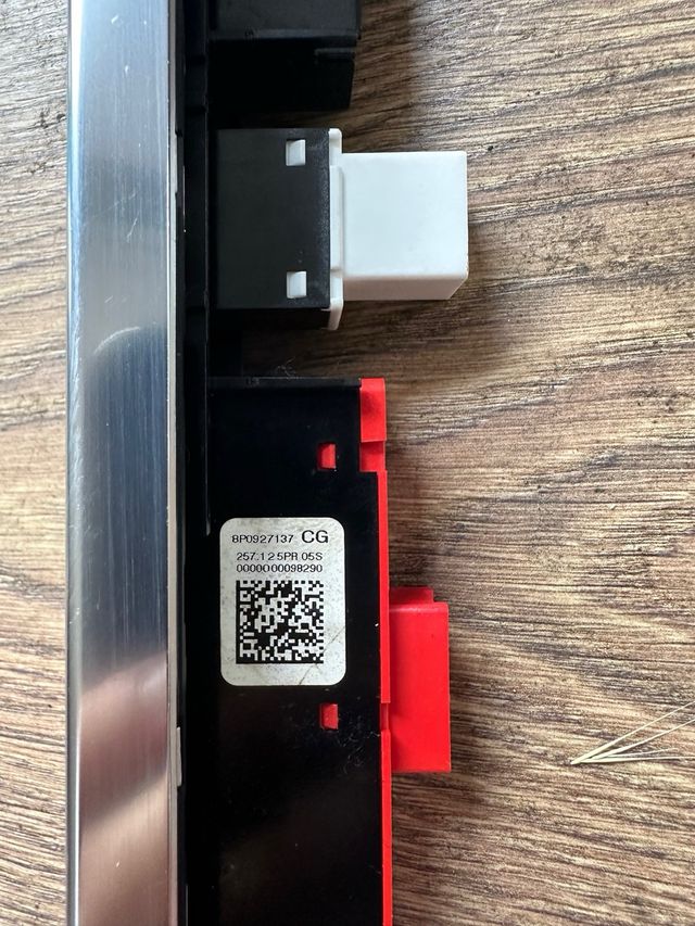 Botonera Audi A3 8P Restyling