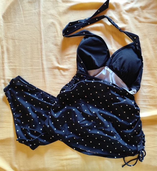 Costume da bagno premaman - bianco e nero