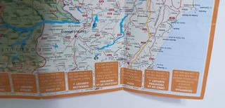 Mapa carreteras España-Portugal Auriga Crown