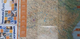 Mapa carreteras España-Portugal Auriga Crown